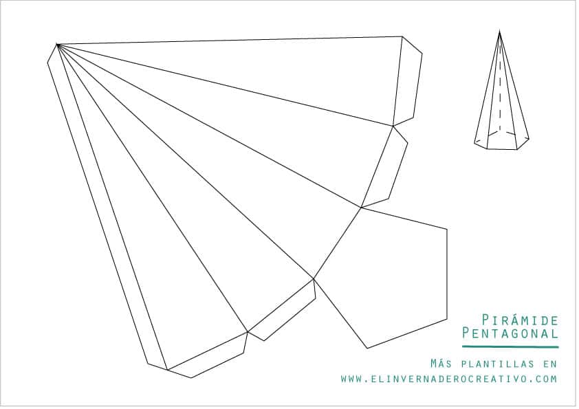plantilla-pirámide-pentagonal
