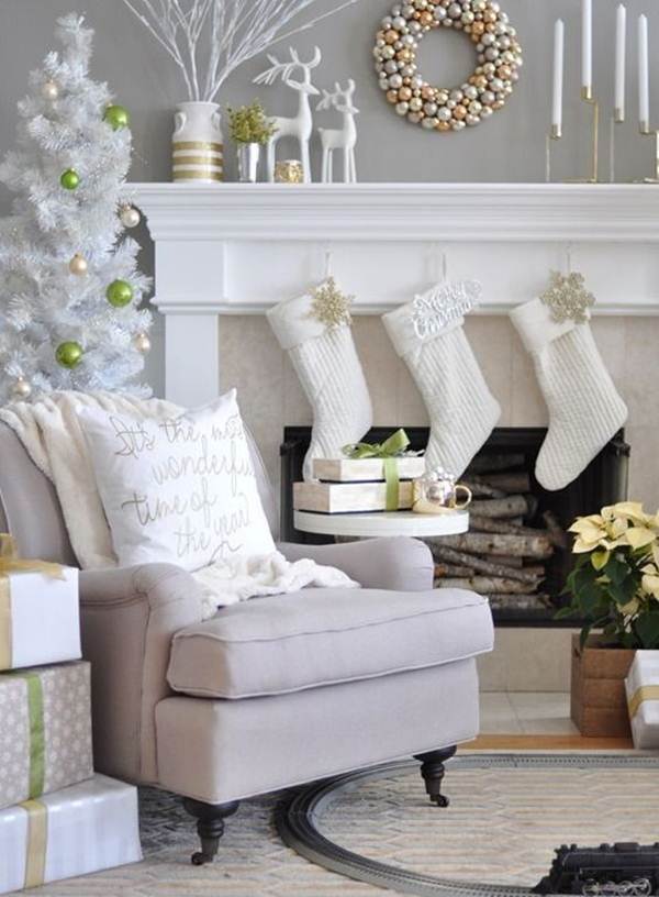 Contabilidad cuatro veces Competir 15 ideas para decorar tu chimenea en navidad