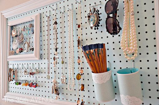 10 ideas para organizar joyas de forma original - El invernadero creativo