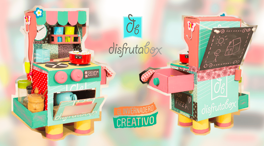 Material Reciclado Cocinita De Carton Manualidades Manualidades