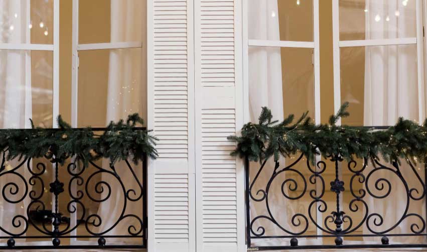 Organizar Confirmación católico Cómo decorar un balcón en Navidad - El invernadero creativo